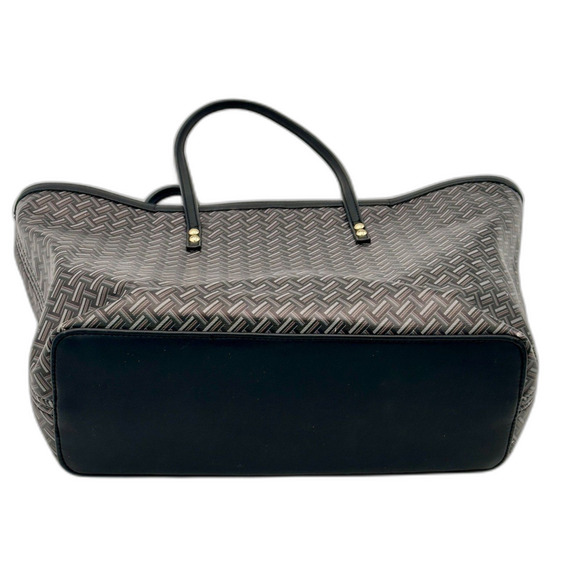 Sondra Roberts Squared Tote Bag – Black & Grey Pattern - Picture 7 of 12